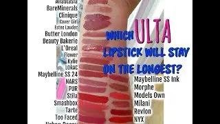 Which lipstick from Ulta lasts the longest?