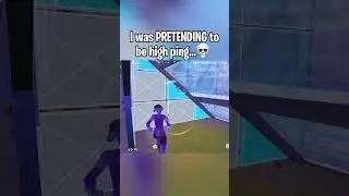 Честно говоря, я бы хотел, чтобы мой пинг был чуть выше.. 😭😂 #fortnite #fortnitefunny #fortniteclips