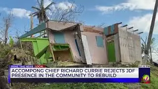 Accompong Chief Richard Currie Rejects JDF Presence in the Community to Rebuild | TVJ News