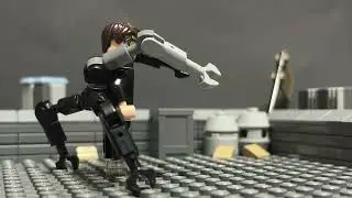 Doc Ock v.s. Cyborg Spider-Woman (LEGO Spider-Man Stop Motion)