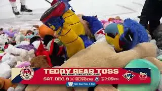 Teddy Bear Toss at the Thunderdome 🧸