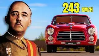 Franco hizo el coche m&aacute;s r&aacute;pido del mundo