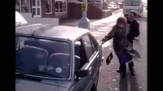 Alan Bradley run down by Tram