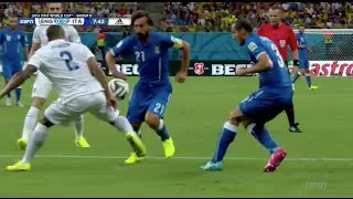 Glen Johnson Handling - England vs. Italy - World Cup 2014