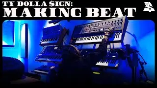 Ty Dolla $ign Cooks A Beat Live!