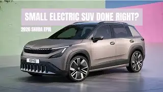 2026 &Scaron;koda Epiq &mdash; The Small Electric SUV Built for Real Urban Life