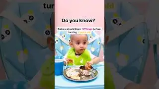Babies Must Have Milestone&hearts;️#viralshorts#babymilestones#parenting#selffeeding #pottytrainingtips