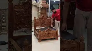 Latest Krishna Bed Design 2025 - Laddu Gopal ji Bed #janamashtami #krishna #bed #ytshort #reels