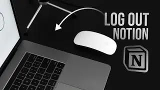 How to Log Out on Notion on Macbook (tutorial)
