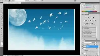 Photoshop CS4 - How To Create Your Own Desktop Background