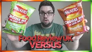 Walkers Lime & Black Pepper VS Paprika | Food Review UK Versus