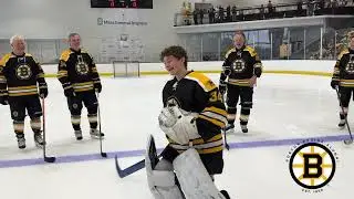 Will Byers -- LB's son -- Bruins Alumni vs. MDSC All Stars