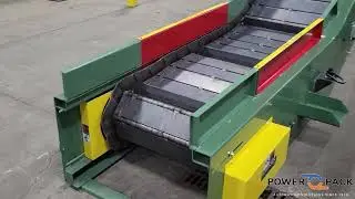 Hinged Steel Belt Conveyors for Scrap, Chips & Heavy-Duty Loads | Power Pack Conveyor