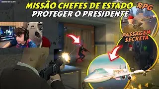 MISSÃO CHEFES DE ESTADO | BK FOI PRA OUTRA CIDADE PROTEGER O PRESIDENTE | BK X9? - BKINHO RP CLIP'S