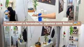 MUDANÇA NA LAVANDERIA QUE  FEZ TODA DIFERENÇA!😱  - Limpeza e organização✨️ 💖