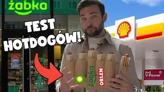 GDZIE ZJESZ NAJLEPSZEGO HOTDOGA? Żabka, Orlen, BP, Shell, Ikea! TEST HOTDOGÓW!