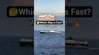 ✨🚢Ro Ro Ship VS Ferry Ship | Like Comment And Subscribe #shorts