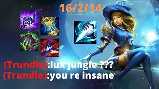 LUX JUNGLE IS TOO POWERFUL - NERF HER!