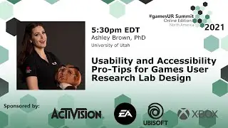 Usability and accessibility pro-tips for&nbsp;games&nbsp;user research lab design | Ashley Brown