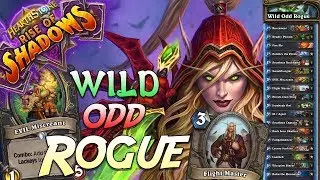 Wild Odd Rogue Deck | Rise of Shadows | Hearthstone
