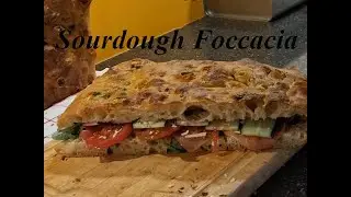 Sourdough focaccia and sandwich. #sourdough #foodlover #homemade