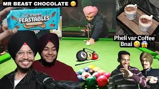 POOL GAME 🎱 WITH FRIENDS 😂😍 | PHELI VARI COFFEE BNAI 😱 | CRAZY DAY!! 🥶