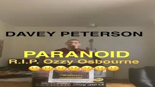 Davey Peterson - Paranoid (Live) - (Ozzy Osbourne Tribute)