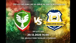AMEDSF-ŞANLIURFA GÜNEŞSPOR U17 GELİŞİM LİGİ 20.12.2025