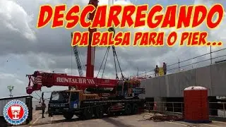 Operação offshore com guindaste ltm1200