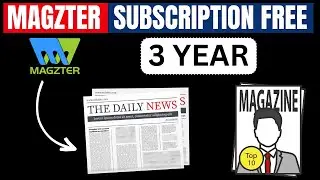 (OVER NOW) Magzter Gold Subscription Free | Magzter Subscription Free | 3 Year Magzter Subscription
