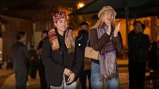 Miss Cosmo Yolina and Runner Up Chelsea Fernandez in SAPA, VIETNAM