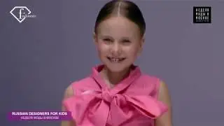 Модели TOP SECRET kids на Неделе моды в Москве. Проект RUSSIAN DESIGNERS FOR KIDS