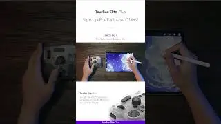TourBox Elite Plus - All-New creative console for artists on iPad, Mac & Windows