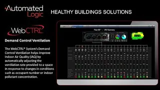 The Automated Logic Advantage - Features that set WebCTRL Apart -  Demand Control Ventilation