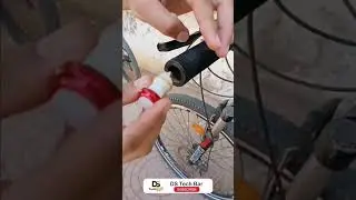 Cycle Grip Light Indicator Red light #shorts #lifehackswithledlight #tricks#cycle #ytshorts  #mtb