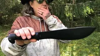 Полный обзор мачете KaBar Cutlass 1248 &mdash; прямой эфир из округа Тиога, США 🇺🇸