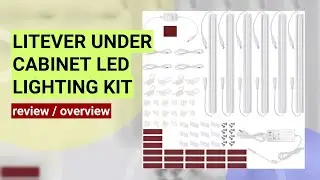 Litever Under Cabinet LED Lighting Kit Review: Brighten Your Kitchen Space!