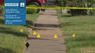Dallas police chief will give update on officers fatally shooting man