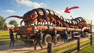 Dog Hero Battles Giant Centipede to Protect Horse &ndash; Epic Animal Rescue! 🐶🆚🐛🐴