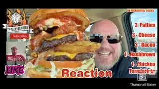 Reaction to Texas Meets New Zealand! The Flaming Onion&rsquo;s Burgers Are WILD! 🍔🤠