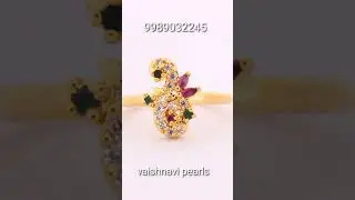 Cz finger rings