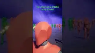 Matrix cube explosion effect in Unity!