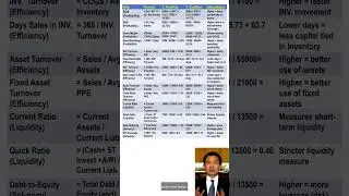 ACCT08: Quickly decode a firm with ratios