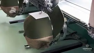 Puff Embroidered Hats in 20 Seconds