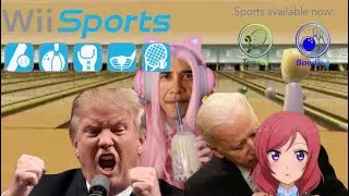 U.S presidents play wii sports # 2 (bowling)