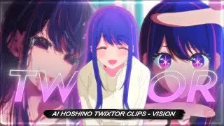 Ai Hoshino Twixtor Clips | 4K Quality + CC | Oshi No Ko