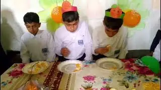 Khul k tu khel pyary. orange day madness/ school students / psl / school fun / activity/ orange day