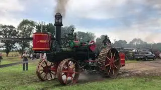 Steam engine rolls coal on the dyno at the rock river thresheree &lsquo;18
