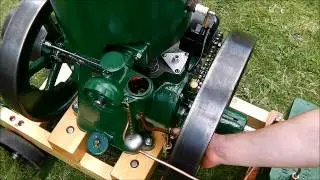 Starting & Running the 1929 Lister Junior Engine