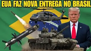 BRASIL RECEBE ARMAMENTOS DOS EUA!